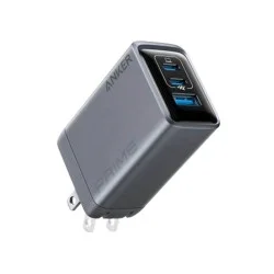 Anker Prime Charger, 100W 3-Port GaN USB Charger - Silver